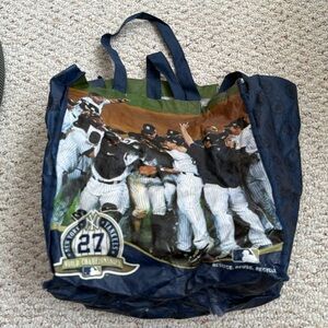 Ny New York Yankee World Series 27 tote bag baseball Jeter judge used